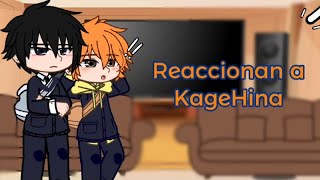 HinataKageyama react to KageHina CortoMi aukagehina 🧃🍊 [upl. by Nesyt]