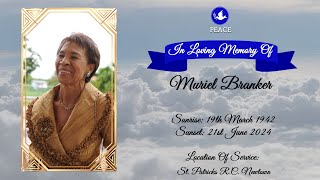 Funeral Tribute Service Of Muriel Branker [upl. by Shelburne78]