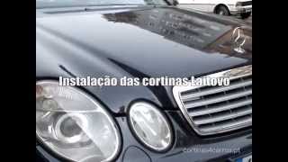 Cortinas para carros da marca Laitovo Instalação [upl. by Nalac]