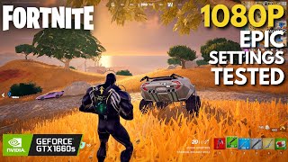 Fortnite Chapter 5 Season 3  GTX 1660 SUPER  i7 4770  Epic Settings Tested [upl. by Namor]