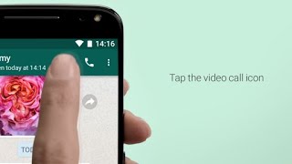 How to Make Video Calls  WhatsApp [upl. by Orestes]