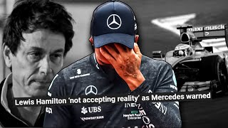 Lewis Hamilton amp Mercedes Not Accepting Reality [upl. by Ardenia831]