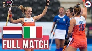 Netherlands v Italy  Womens World Cup 2018  FULL MATCH [upl. by Aicert538]