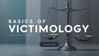 Basics of Victimology II Important terms II Criminology [upl. by Enileda]