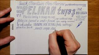 Pelikan Twist Quick Fountain Pen Review [upl. by Anicul]