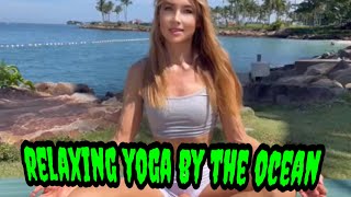 Relaxing Yoga by The Ocean [upl. by Kurt715]