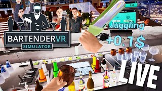 Bartender VR But its LIVE [upl. by Ahsoik874]