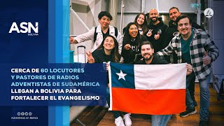 Cerca de 60 locutores y pastores de radios adventistas llegan a Bolivia [upl. by Gelb446]