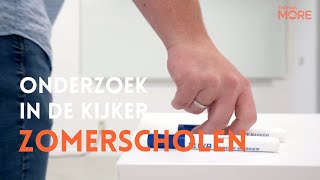 Onderzoek in de kijker  Zomerscholen [upl. by Ettena]