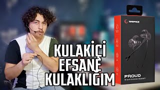 Kendi Kullandığım ve Tavsiye Ettiğim Kulakiçi Oyuncu Kulaklığım PUBG Fanları Buraya Rampage Proud [upl. by Aniahs]