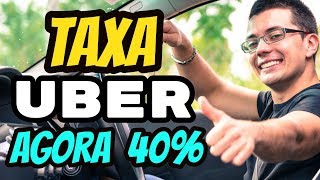 Taxa Uber AUMENTOU e pode chegar a 40 entenda [upl. by Yerahcaz]