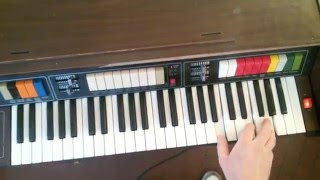 Testing sound and rhythm on Bontempi HP 49 4 DEMO Full HD [upl. by Nosiddam]