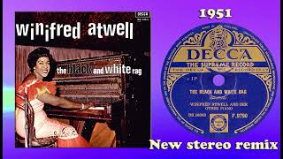 Winifred Atwell  The Black amp White Rag Theme music to Pot Black  2024 stereo remix [upl. by Florian]