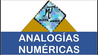 6° PRIM ANALOGÍAS NUMÉRICAS [upl. by Hahnert]