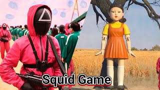 Squid Game movie explained in hindi  Urdu  Hollywood movie 2021 Hindi hollywood movie [upl. by Eerbua650]