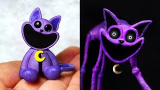 Making Poppy Playtime 3  CatNap Monster Sculptures Timelapse [upl. by Ducan]