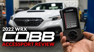 2022 WRX COBB Accessport Review [upl. by Ofella]