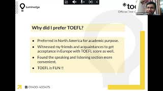 TOEFL iBT Test Complete Guideline Basic to Advance  Luminedge [upl. by Hourihan]