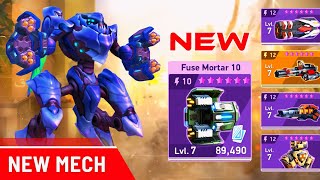 NEW MECH Lacewing amp NEW WEAPON Fuse Mortar  Mech Arena [upl. by Etnoel]