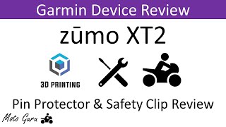 Garmin Zumo XT and XT2 Pin Protector and Safety Clip Review [upl. by Aivila]