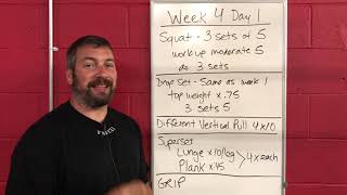 Week 4 Days 13  Thrower Preseason Strength and Conditioning [upl. by Woodley]