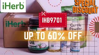 New iHerb Promo Codes iHerb Discount Code I Used to Get Up to 60 OFF [upl. by Nolek202]