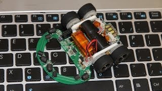 Micromouse Green Giant V41 KitB small wheel set test [upl. by Lorrayne]