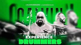 Calvin Rodgers and Cleverson Silva  Magnify Marvin Sapp  Experience Drummers Brasil [upl. by Araes446]