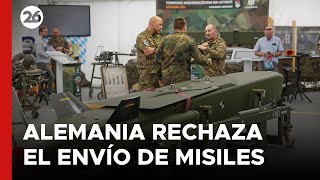 Alemania rechaza el envío de misiles de largo alcance a Ucrania [upl. by Anett690]