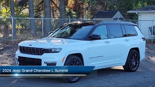 2024 Jeep Grand Cherokee L Summit Sport Utility Kent Akron Stow Canton Cleveland [upl. by Alrzc422]