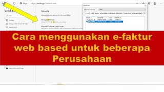 Cara setting beberapa user akun PKP dalam satu browser Chrome Edge Modzila efaktur web based 30 [upl. by Aciruam]