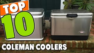 Best Coleman Cooler In 2024  Top 10 Coleman Coolers Review [upl. by Anallise]