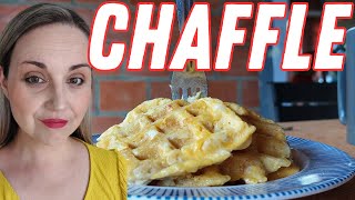 How to Make a delicious Chaffle Carnivore ketovore keto [upl. by Aymer]