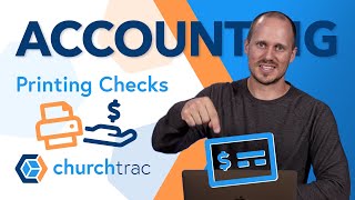 Accounting Printing Checks [upl. by Socin]