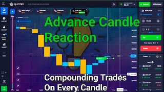 1 minute Advance Candlestick Reaction  Binary Option  Unique Binary [upl. by Ssilem982]