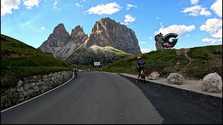 80 minutes Virtual Indoor Cycling Sella Ronda Ultra HD Video [upl. by Huan]