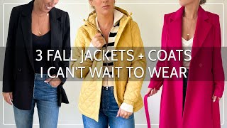 Fall Jackets  Coats I Cant Get Enough Of Ft Madewell amp Sam Edelman [upl. by Ttesil]