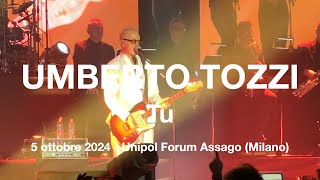 20241005 Umberto Tozzi  Tu  Unipol Forum Assago Milano [upl. by Etiuqram]