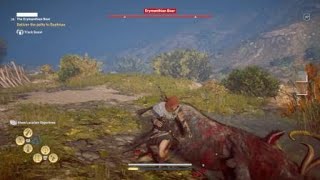 How To Beat The Erymanthian Boar  Hard Mode  Assassins Creed® Odyssey [upl. by Enohpets]