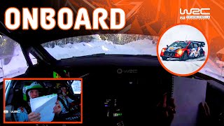 FULL ONBOARD  SS11 TänakJärveoja  WRC Rally Sweden 2024 [upl. by Htinek]