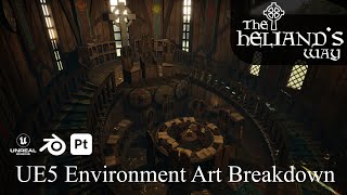 UE5 Environment Art Breakdown  The Heliands Way [upl. by Eiramnna]