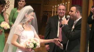 Arabic Christian Wedding Fares amp Suha [upl. by Ahilam]