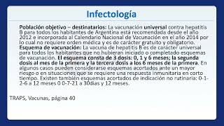 Infectología Vacunación Hepatitis B [upl. by Eibrik]