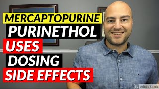 Mercaptopurine Purinethol  Uses Dosing Side Effects  Pharmacist Review [upl. by Enneirb939]