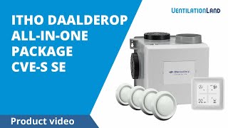 Itho Daalderop CVES SE allinone package  Product video  Ventilationlandcouk [upl. by Gayner]