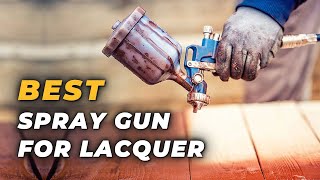 Best Spray Gun for Lacquer  Give Utter Finesse to the Product [upl. by Annoynek]