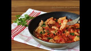 Bocconcini di pollo allarrabbiata [upl. by Gnaw813]