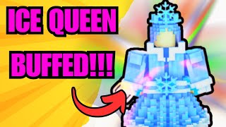 ICE QUEEN Had a Massive BUFF in Pixel Tower Defense Roblox [upl. by Peony]