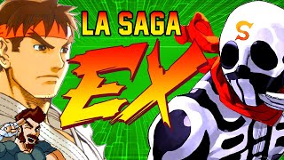 ❌¿Como nos llego el primer RYU en TRES DIMENSIONES  HISTORIA DE LA SAGA EX de Arika y Capcom [upl. by Itsrejk]