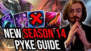 THE ULTIMATE SEASON 14 PYKE ITEM GUIDE [upl. by Amandy]